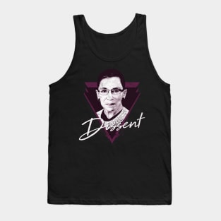 Ruth Bader Ginsburg Dissent Tank Top